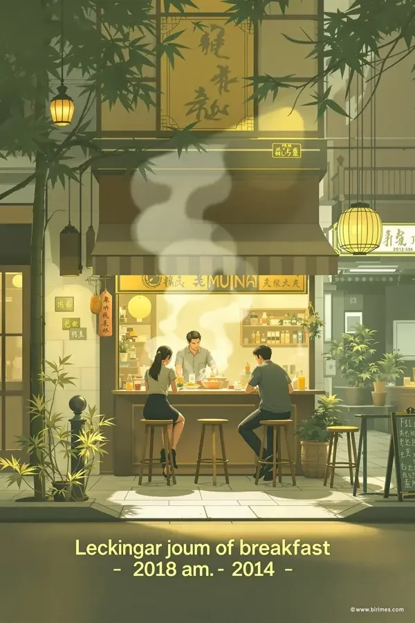 北京路的清晨 封面